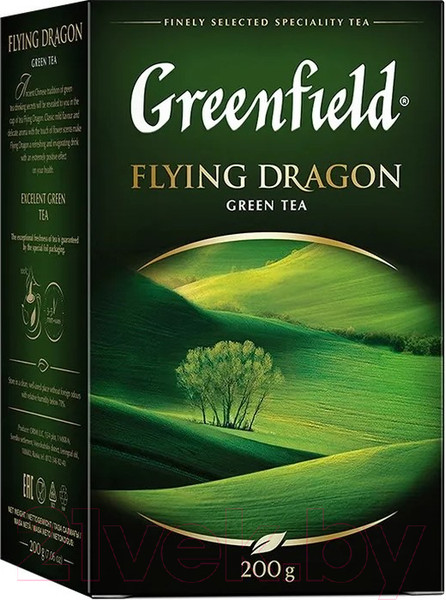 Изображение товара Чай листовой GREENFIELD Flying Dragon зеленый / Nd-00001696 (200г)