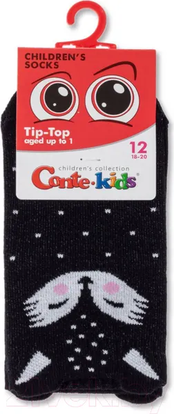 Изображение товара Носки детские Conte Kids Tip-Top 604 (р.24, черный)