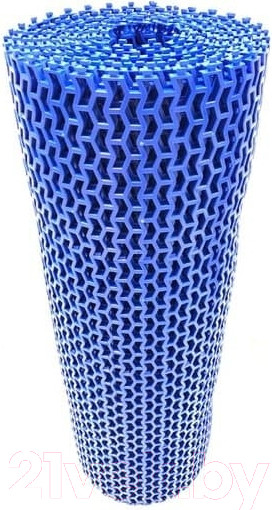 Изображение товара Коврик грязезащитный Пластизделие Пила 1.2x102x600 (синий)