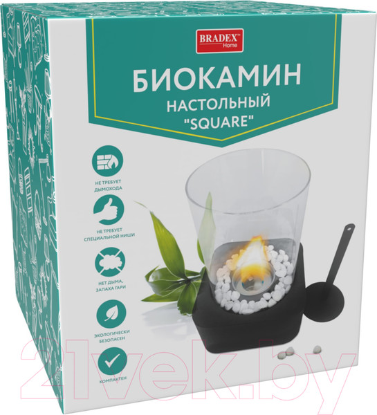 Изображение товара Биокамин Bradex Square TD 0746