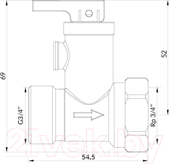 Изображение товара Клапан редукционный Afriso 4223410