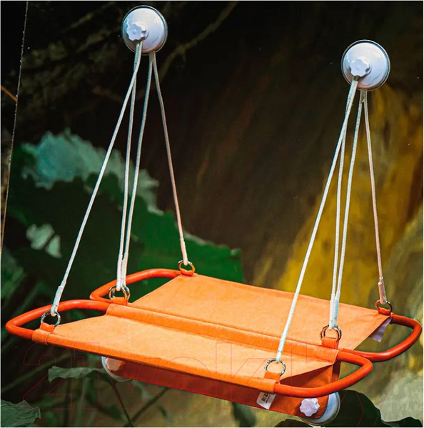 Изображение товара Гамак для животных Furrytail Pet Window Perch / DCJ (оранжевый)