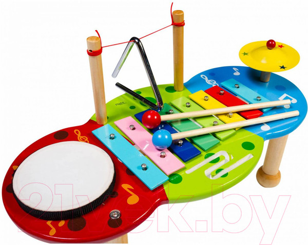 Изображение товара Музыкальная игрушка Flight Набор перкуссии / FPST-4