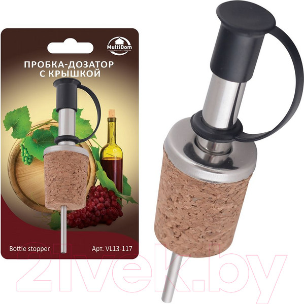 Изображение товара Пробка-дозатор для бутылок Мультидом VL13-117