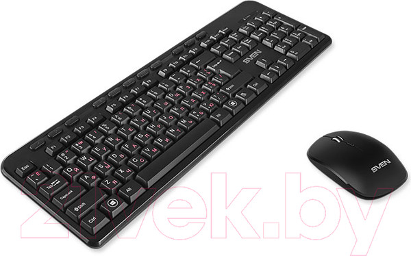 Изображение товара Комплект клавиатура и мышь Sven KB-C3200W