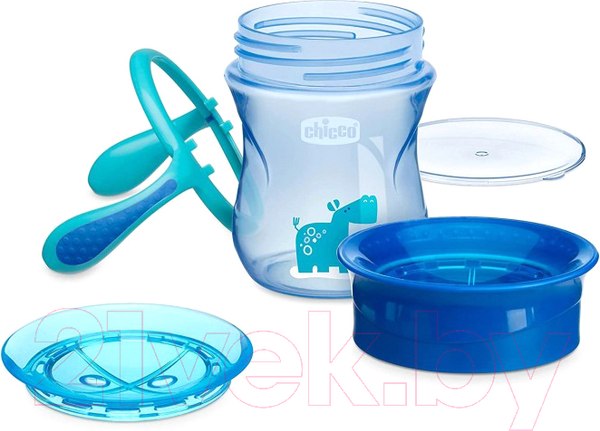 Изображение товара Поильник Chicco Perfect Cup / 00006951200000 (200мл, голубой)
