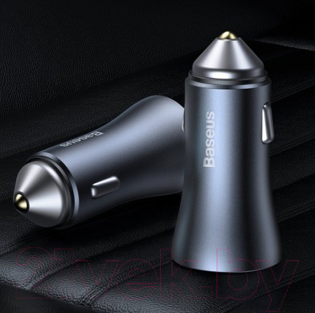 Изображение товара Зарядное устройство автомобильное Baseus TZCCJD-0G (темно-серый)