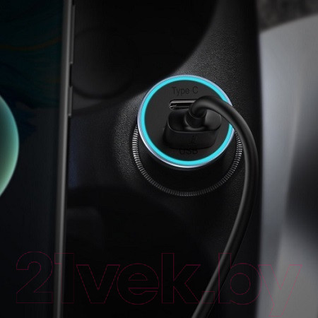 Изображение товара Зарядное устройство автомобильное Baseus TZCCJD-0G (темно-серый)