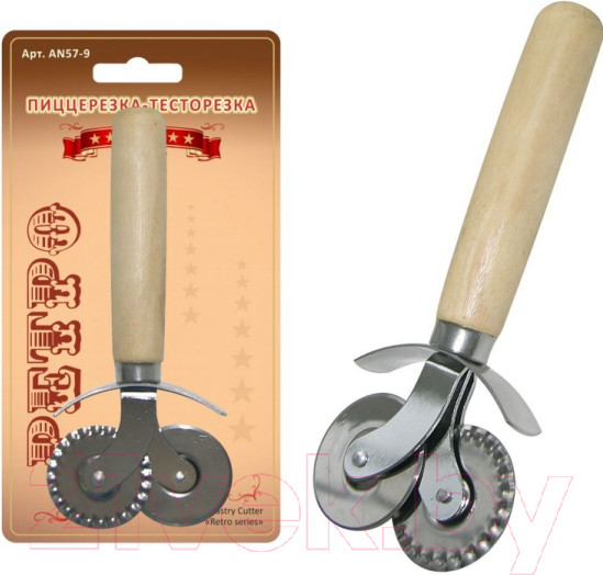 Изображение товара Нож для пиццы Мультидом Ретро / AN57-9