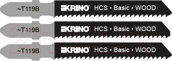 Изображение товара Набор пильных полотен Krino 23600100 (3шт)