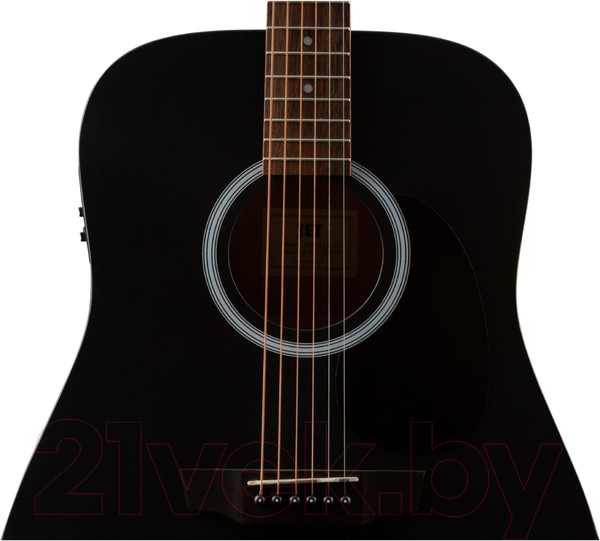 Изображение товара Электроакустическая гитара JET JDE-255 BKS