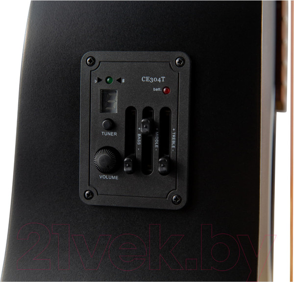 Изображение товара Электроакустическая гитара JET JDE-255 BKS