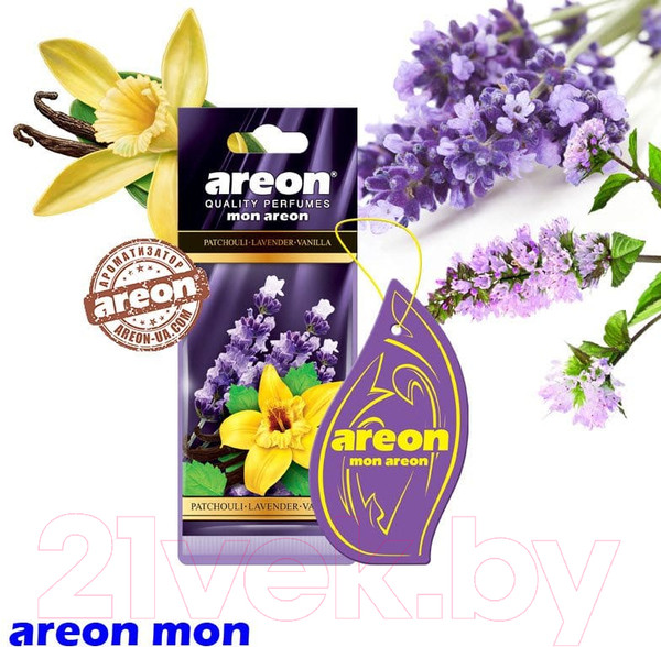 Изображение товара Ароматизатор автомобильный Areon Mon Areon Patchouli Lavender / ARE-MA34