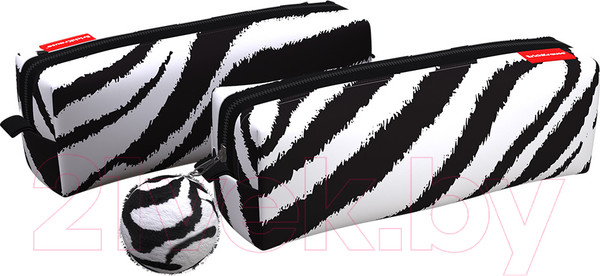 Изображение товара Пенал Erich Krause Квадро Fluffy Zebra / 54591