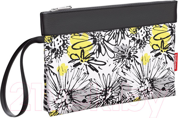 Изображение товара Косметичка Erich Krause StreetLine. Zebra Flower / 54854