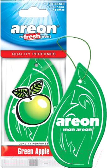 Изображение товара Ароматизатор автомобильный Areon Refreshment Green Apple / ARE-MKS03