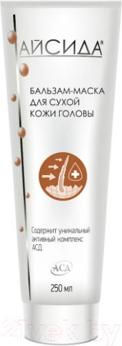 Изображение товара Бальзам-маска для волос Айсида Для сухой кожи головы (250мл)