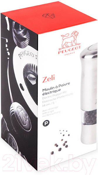 Изображение товара Мельница для специй Peugeot Zeli 24079 (хромированный пластик)
