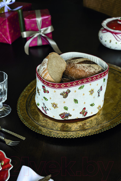 Изображение товара Корзина для хранения Villeroy & Boch Christmas Textile Accessories Toys Delight / 14-8585-6181