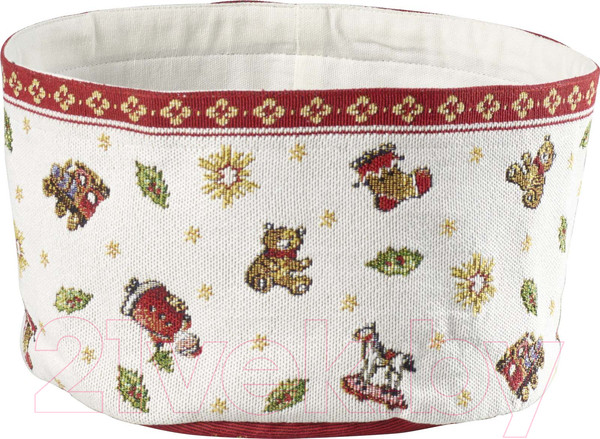 Изображение товара Корзина для хранения Villeroy & Boch Christmas Textile Accessories Toys Delight / 14-8585-6181