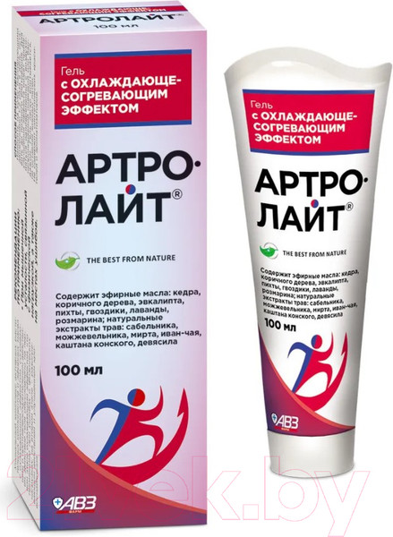 Изображение товара Гель для тела Артролайт С охлаждающе-согревающим эффектом (100мл)