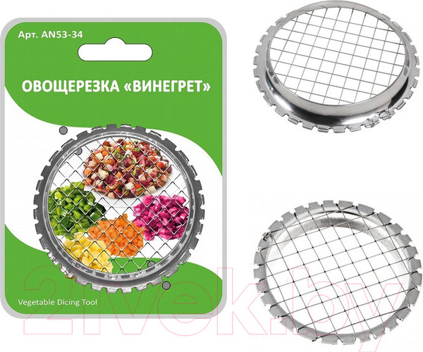 Изображение товара Овощерезка ручная Мультидом Винегрет / AN53-34