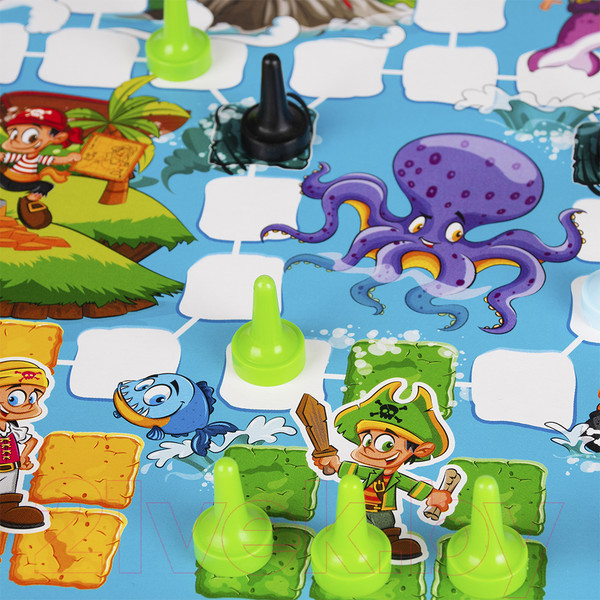 Изображение товара Настольная игра Dream Makers Ходилки-Бродилки 4 в 1 / 2120C