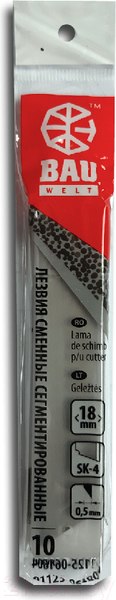 Изображение товара Набор сменных лезвий Bauwelt 01125-061804 (10шт)