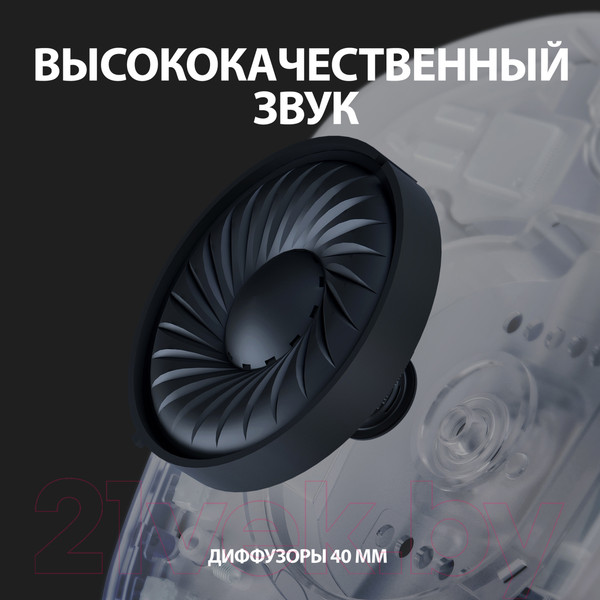 Изображение товара Беспроводные наушники Logitech G435 / 981-001074 (белый)