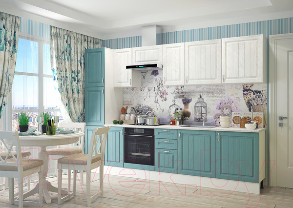 Изображение товара Шкаф-стол кухонный Горизонт Мебель Принцесса 80 2 ящика (мурено)