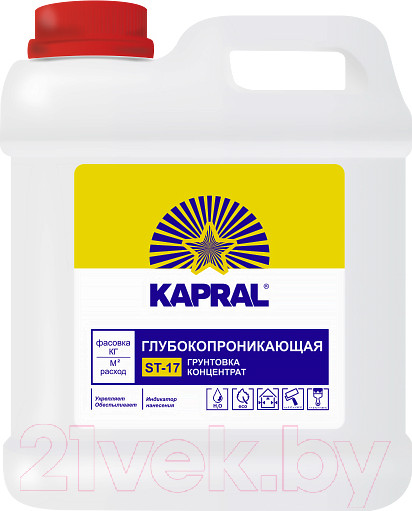 Изображение товара Грунтовка Kapral ST-17 (5кг)