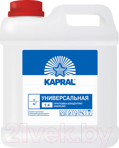 Изображение товара Грунтовка Kapral Unigrund (5кг)