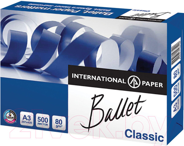 Изображение товара Бумага Ballet Classic ColorLok A3 80г/м 500л