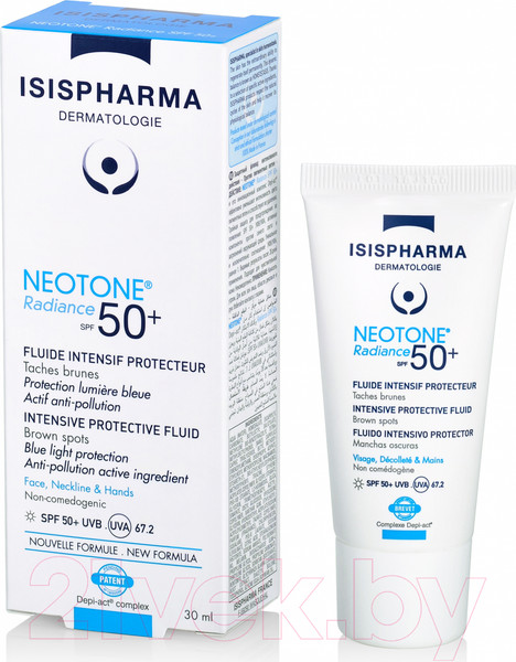 Изображение товара Крем для лица Isis Pharma Neotone Radiance защитный депигментационный SPF 50+ дневной (30мл)