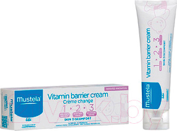 Изображение товара Крем под подгузник Mustela 1 2 3 (50мл)