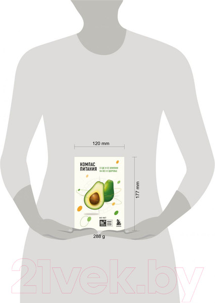 Изображение товара Книга Эксмо Компас питания. О еде и ее влиянии на вес и здоровье (Каст Б.)