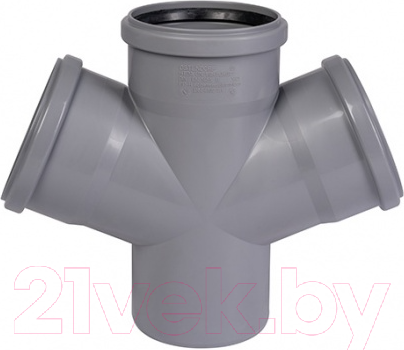 Изображение товара Крестовина внутренней канализации Ostendorf Ду 110x110 / 115935