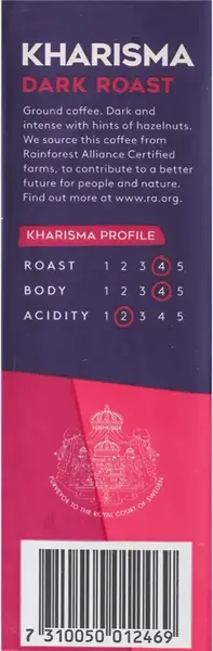 Изображение товара Кофе молотый Lofbergs Kharisma (250г)