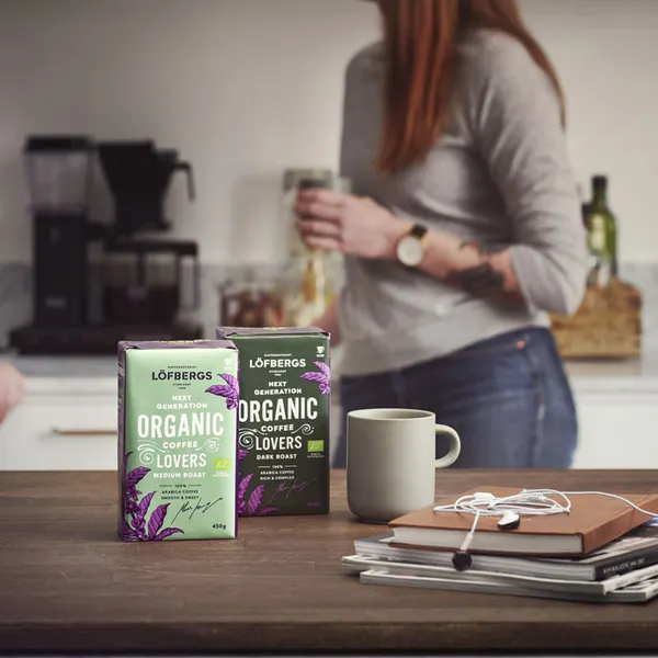 Изображение товара Кофе молотый Lofbergs Organic (450г)