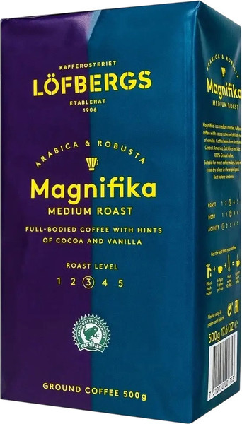 Изображение товара Кофе молотый Lofbergs Magnifika (500г)