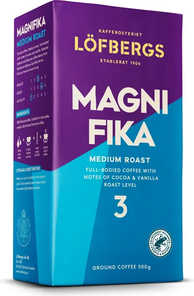 Изображение товара Кофе молотый Lofbergs Magnifika (500г)
