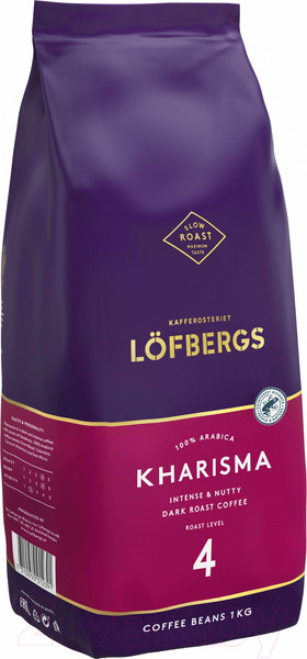 Изображение товара Кофе в зернах Lofbergs Kharisma (1кг)