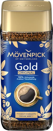 Изображение товара Кофе растворимый Movenpick of Switzerland Gold Original (200г)