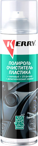Изображение товара Полироль для пластика Kerry Мат KR-905-4 (335 мл, ананас)