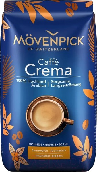 Изображение товара Кофе в зернах Movenpick of Switzerland Caffe Crema (500г)