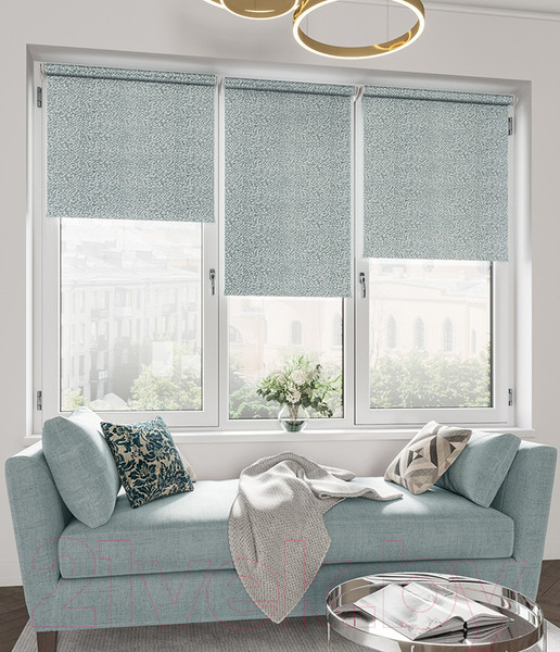 Изображение товара Рулонная штора LEGRAND Мозаика 80.5x175 / 58 068 698 (темно-серый)