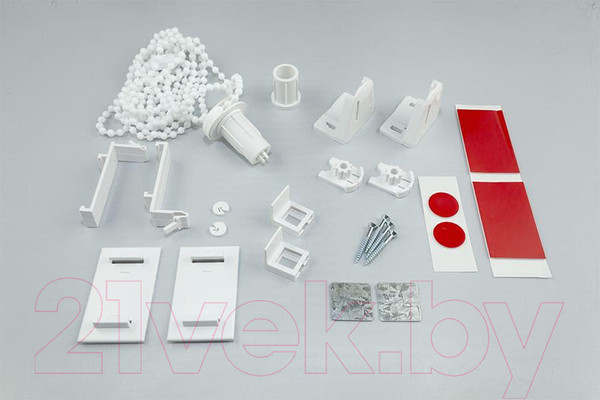 Изображение товара Рулонная штора LEGRAND Мозаика 80.5x175 / 58 068 731 (белый)