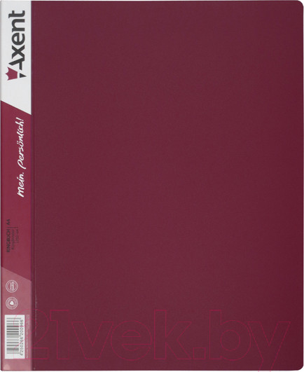 Изображение товара Папка для бумаг Axent 1208-04 (бордовый)