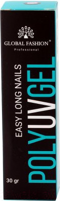 Изображение товара Моделирующий гель для ногтей Global Fashion PolyUVgel 01 (30г)
