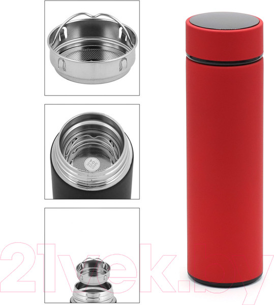 Изображение товара Термос для напитков Utta Indy С дисплеем / 5020.05 (красный)